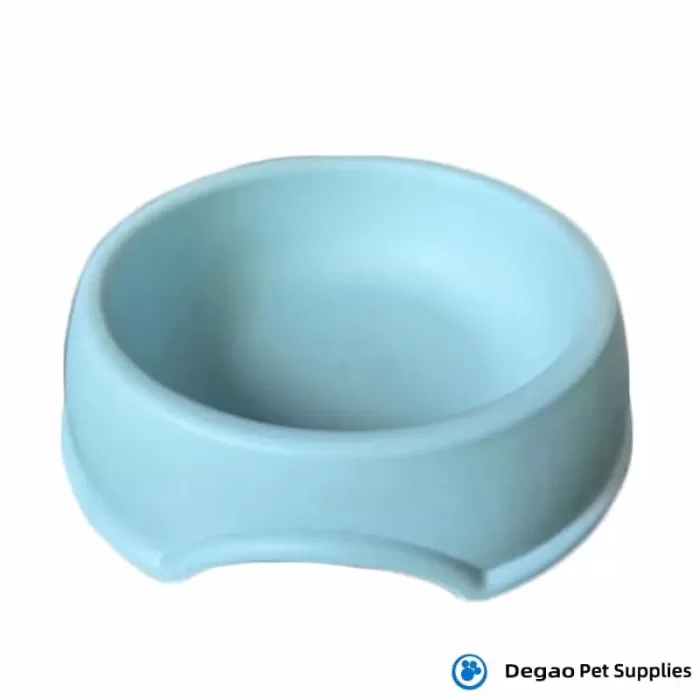 Item No.: DGG220512B Item Name: Blue Dog Bowl Material: PP Item Size: Ø14*4cm Remark: 1) Customization accept.