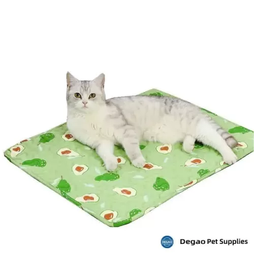 Item No.: DGM2262G Item Name: Green Avocado Pet Mat Material: Pure Cotton Item Size: Medium  500*400mm / 10 pounds Remark: Small: 400*300mm / 5 pounds Medium: 500*400mm / 10 pounds Large: 600*450mm / 20 pounds X-Large: 700*500mm / 40 pounds 2X-Large: 900*700mm / 70 pounds 1) Customization accept.