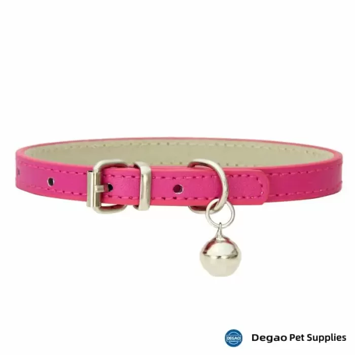 Item No.: DGP226G321 Item Name: Rose Red Leather Pet Collar Material: PU Leather, Metal Buckle Item Size: 15*300mm Remark: 1) Customization accept.